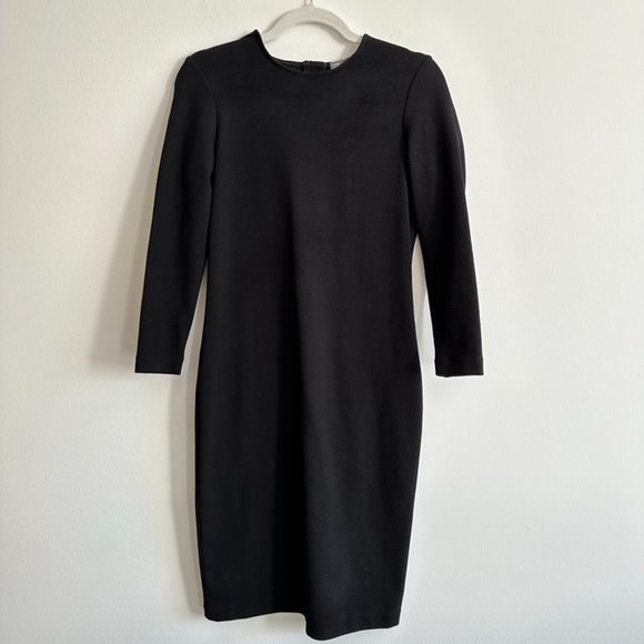 Vince Dresses & Skirts - Vince Long Sleeve Dress in Black | Size Small